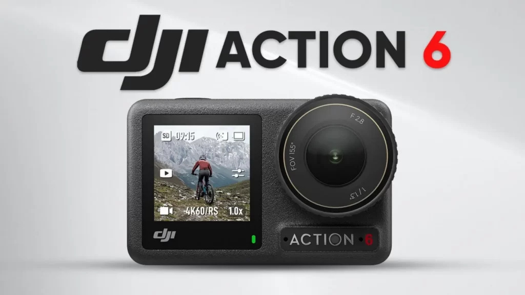 网传大疆Action 6曝光:1英寸大底+可变光圈