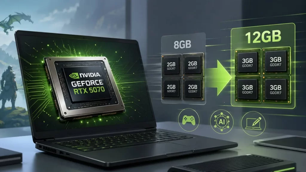 RTX 5070 12GB移动版发布,机械革命苍龙Pro上线预约 RTX 5070 12GB移动版发布,机械革命苍龙Pro上线预约