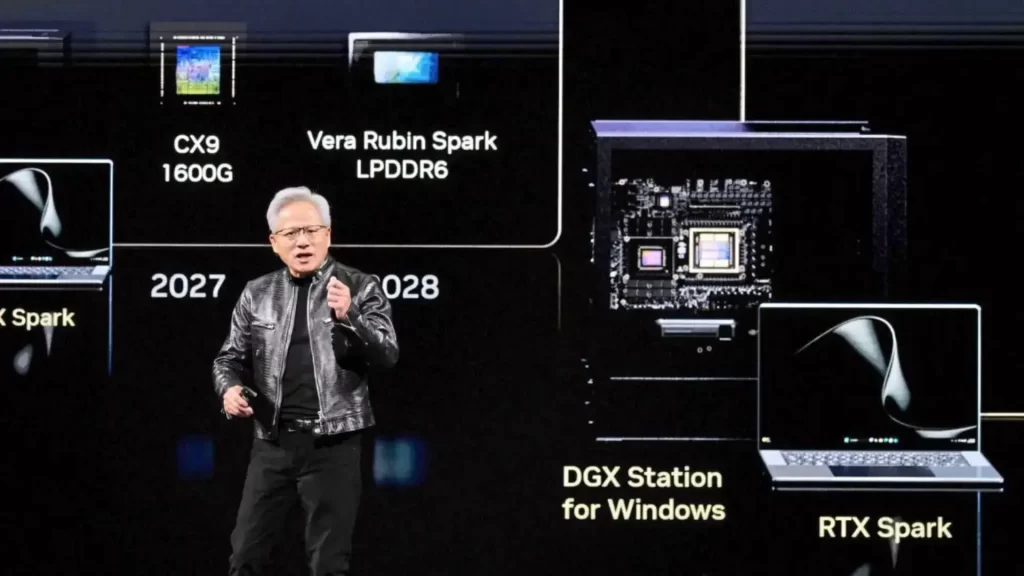 AI PC该有的样子!英伟达RTX Spark:老电脑都可以扔了