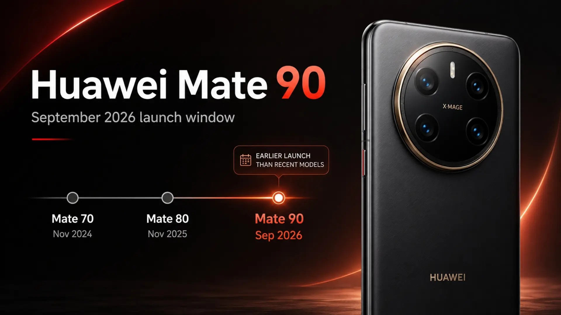 真香？华为Mate 90四款机型从4699到13999，9月见