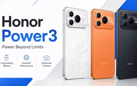续航怪兽！荣耀Power3曝光：更大电池、更大屏幕