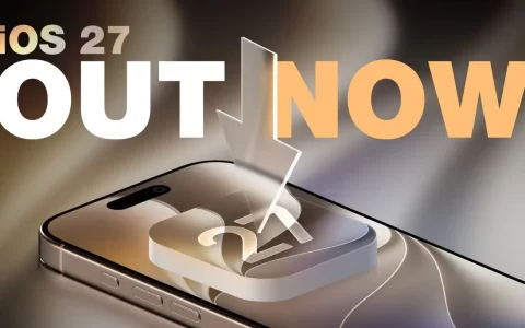 国行用户注意！iOS 27正式版来了，Siri AI暂时用不了